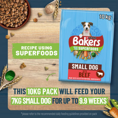 Superfoods Small Dog Beef Dry Dog Food 10kg thumbnail 3