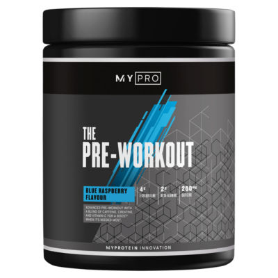 The Pre-Workout Blue Raspberry Flavour 465g thumbnail 2