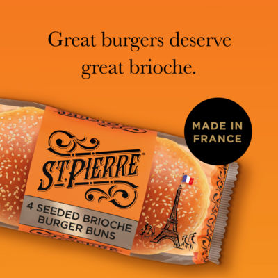 4 Seeded Brioche Burger Buns thumbnail 4