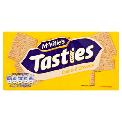 Tasties Custard Cream Biscuits 300g thumbnail 2
