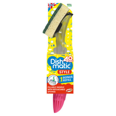 Style Fillable Washing Up Handle and Bonus Refill thumbnail 2