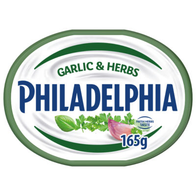 Philadelphia Garlic & Herbs Soft Cream Cheese