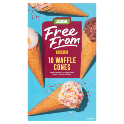 Free From Gluten 10 Waffle Cones thumbnail 2
