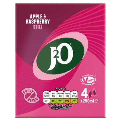 Apple & Raspberry Still 4 x 250ml thumbnail 2