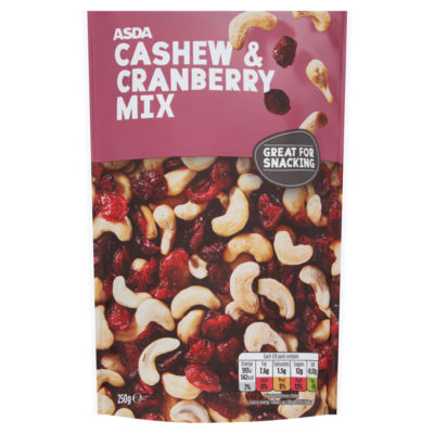 Cashew & Cranberry Mix 250g thumbnail 2