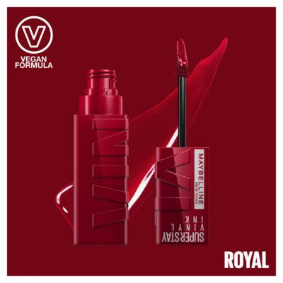 Maybelline SuperStay Vinyl Ink Long Lasting Liquid Lipstick, 55 Royal, 4.2ml thumbnail 3