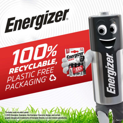 Max AA Batteries, Alkaline, 4 Pack thumbnail 3