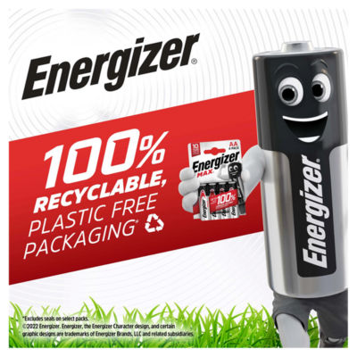 Max AAA Batteries, Alkaline, 4 Pack thumbnail 3