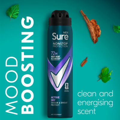 Nonstop Protection Active Dry Anti-Perspirant Aerosol 250 ml thumbnail 4