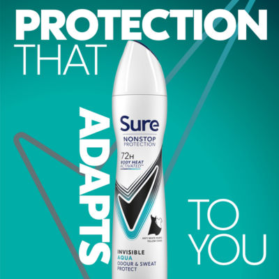Nonstop Protection Invisible Aqua Anti-Perspirant Aerosol 250 ml thumbnail 3