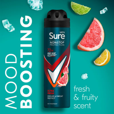Nonstop Protection Anti-Perspirant Aerosol Ultra Fresh 150ml thumbnail 4