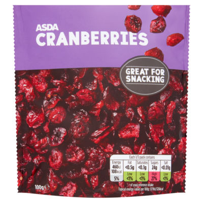 Cranberries 100g thumbnail 2