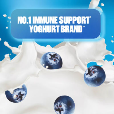 Blueberry Immune Support Yoghurt Drink Multipack, 8x100g thumbnail 4