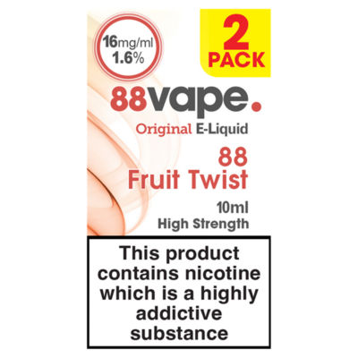 Original E-Liquid 88 Fruit Twist 2 Pack 10ml thumbnail 2