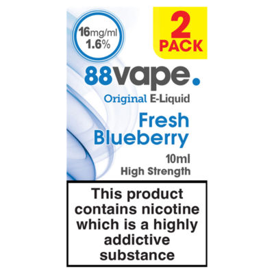 Original E-Liquid Fresh Blueberry 2 Pack 10ml thumbnail 2