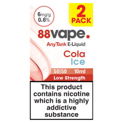 AnyTake E-Liquid Cola Ice 50/50 2 x 10ml thumbnail 2