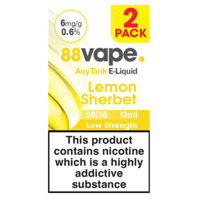 4 Anytank E-Liquid Lemon Sherbet 50/50 10ml thumbnail 2