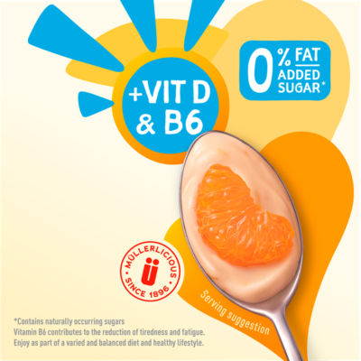 Mandarin, Peach & Pineapple and Mango & Passionfruit Fat Free Yogurts thumbnail 3