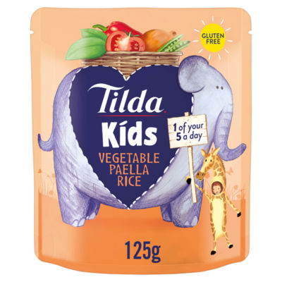 Kids Vegetable Paella Rice 125g thumbnail 2