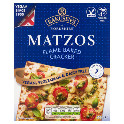 of Yorkshire Matzos Flame Baked Cracker 300g thumbnail 2