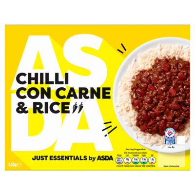 Just Essentials by  Chilli Con Carne & Rice 400g thumbnail 2