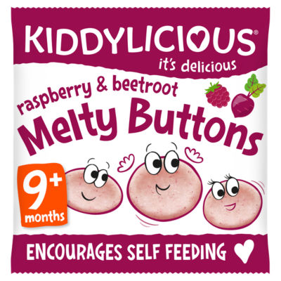Raspberry & Beetroot Melty Buttons 9+ Months 6g thumbnail 2