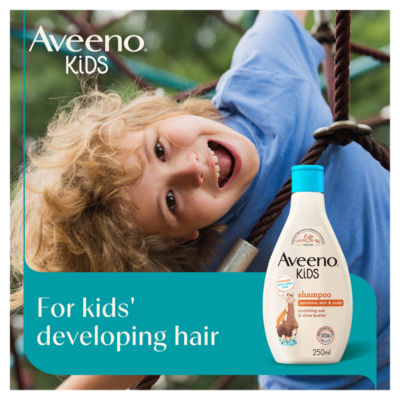 AVEENO KIDS Shampoo 250ml. With Soothing Oat & Shea Butter. Developed for Your little Superhero thumbnail 4