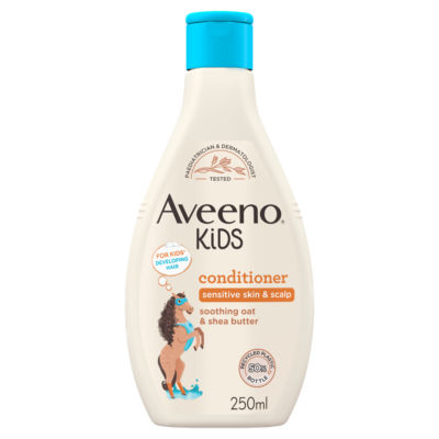 Aveeno Kids Conditioner with Soothing Oat & Shea Butter 250ml thumbnail 2