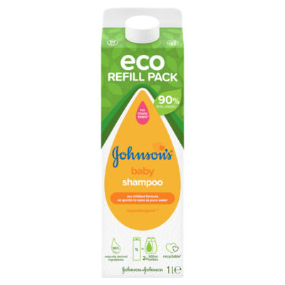 JOHNSON'S Baby Gold Shampoo 1L Refill thumbnail 2