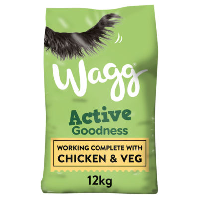 Wagg Active Goodness Chicken & Veg Dry Dog Food