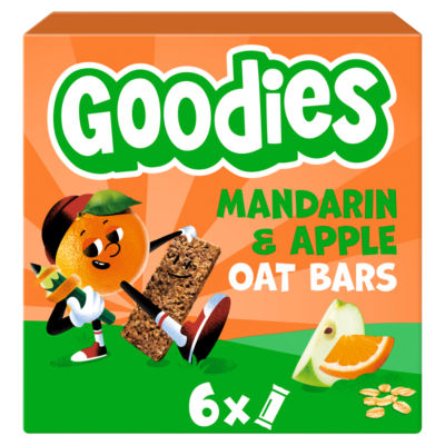 Organix KIDS Mandarin & Apple Oaty Bars Kids Snacks Multipack 3 years+