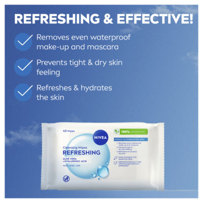 Refreshing 3-in-1 Cleansing Face Wipes thumbnail 3