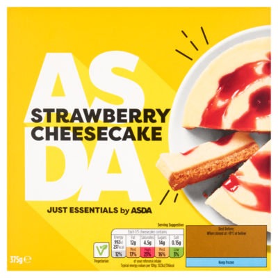 Just Essentials Strawberry Cheesecake 375g thumbnail 2