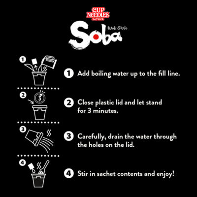 Soba Big Chilli Instant Wok Style Noodles Pot 115g thumbnail 4