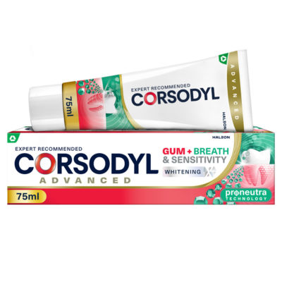 Gum+ Breath & Sensitivity Toothpaste Whitening 75ml thumbnail 2