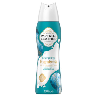 Bergamot & Sea Minerals Foamburst Gel to Foam Body Wash 200ml thumbnail 2
