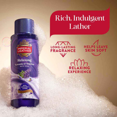 Relaxing Lavender & Wild Iris Bath Soak 500ml thumbnail 4