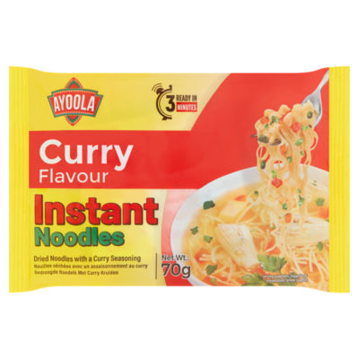 Curry Flavour Instant Noodles 70g thumbnail 2