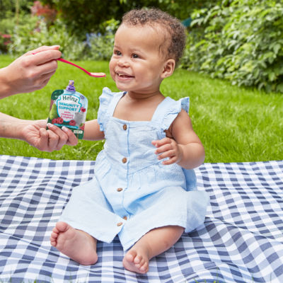 Baby Food Blueberry, Coconut & Oat Immunity Support fruit pouch 7+ Months 85G thumbnail 4