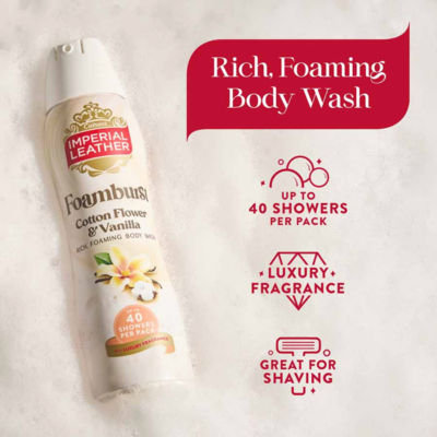 Cotton Flower & Vanilla Foamburst Gel to Foam Body Wash 200ml thumbnail 3