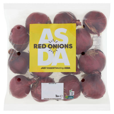 Just Essentials Red Onions 1kg thumbnail 2