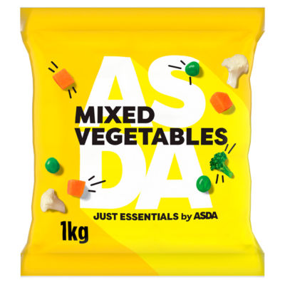 Just Essentials Mixed Vegetables 1kg thumbnail 2