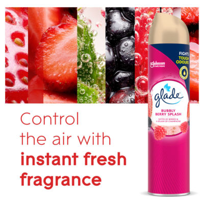 Aerosol Air Freshener Bubbly Berry Splash 300ml thumbnail 4