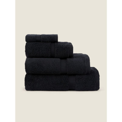 Small Black Super Soft Cotton Hand Towel thumbnail 2