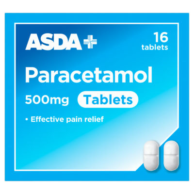 Paracetamol 500mg Tablets 16 Tablets thumbnail 2