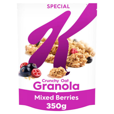 Crunchy Oat Mixed Berries Breakfast Granola 350g
