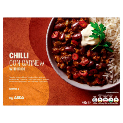 ASDA Chilli Con Carne & Rice