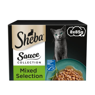 ® Sauce Collection Adult Wet Cat Food Mixed Selection 8 x 85g Tray thumbnail 2