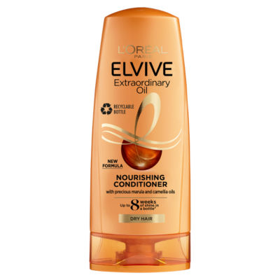 Elvive Extraordinary Oil Nourishing Conditioner, for Dry Hair, 400ml