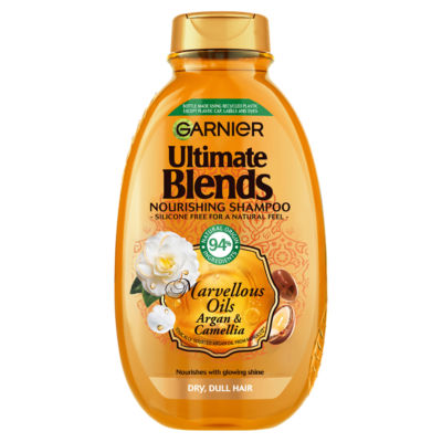 Ultimate Blends Marvellous Oils Shine Enhancing Vegan Shampoo for Dull Hair 400ml thumbnail 2
